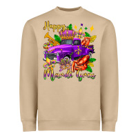 Mushroom happy mardi gras truck olivia Heavyweight Sweatshirt - OliviaCreatesArt