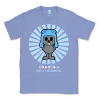 Colony Blue rocky the squirrel retro vintage Classic Tee - tuanDangUi