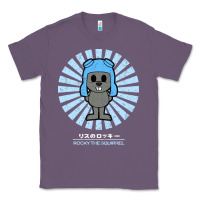 Lavender rocky the squirrel retro vintage Classic Tee - tuanDangUi