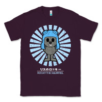 Plum rocky the squirrel retro vintage Classic Tee - tuanDangUi