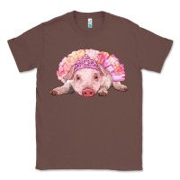 Chestnut balerina baby pig with tutu Classic Tee - RanaPortraitStore