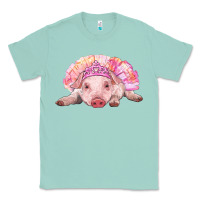 Seafoam balerina baby pig with tutu Classic Tee - RanaPortraitStore