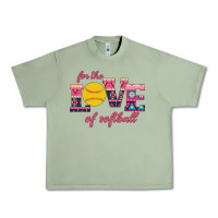 Oil Green For The Love Of Softball Urban Heavy Tee - Bettercallsaul