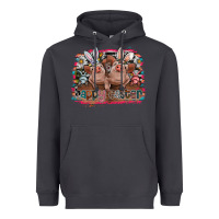 Smoke Happy Easter Heavyweight Hoodie - CowhideDigitalArt