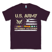 Plum Vietnam Veteran Shirt US Army Veteran Day Women Me Classic Tee - tuanDangUi
