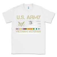 White Vietnam Veteran Shirt US Army Veteran Day Women Me Classic Tee - tuanDangUi
