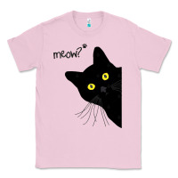 Bubblegum Pink black cat day halloween black cat meow Classic Tee - tuanDangUi