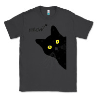 Smoke black cat day halloween black cat meow Classic Tee - tuanDangUi
