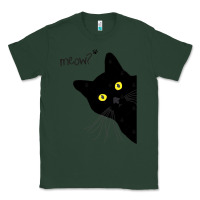 Sports Green black cat day halloween black cat meow Classic Tee - tuanDangUi