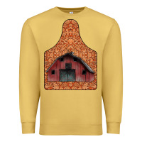 Antique Gold Barn Earning Premium Sweatshirt - CowhideDigitalArt
