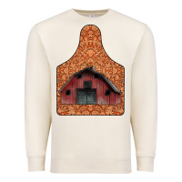 Sandshell Barn Earning Premium Sweatshirt - CowhideDigitalArt