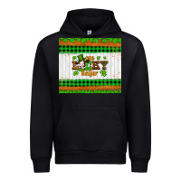 Black st patricks one lucky heifer Urban Hoodie - Artiststas
