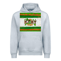 Heather Grey st patricks one lucky heifer Urban Hoodie - Artiststas