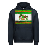 Navy st patricks one lucky heifer Urban Hoodie - Artiststas