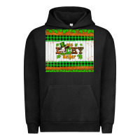 Pigment Black st patricks one lucky heifer Urban Hoodie - Artiststas