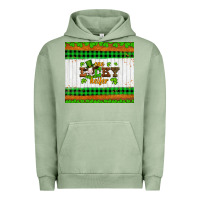 Pigment Oil Green st patricks one lucky heifer Urban Hoodie - Artiststas