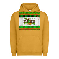 Pigment Peanut Butter st patricks one lucky heifer Urban Hoodie - Artiststas