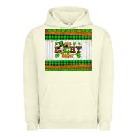 Pigment Pistachio st patricks one lucky heifer Urban Hoodie - Artiststas