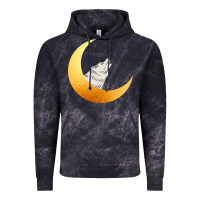 Cloud Black Howling Wolf Vintage Hoodie - Bettercallsaul