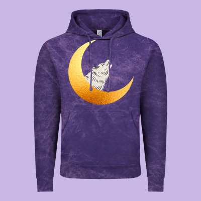 Howling Wolf Vintage Hoodie Designed By Bettercallsaul