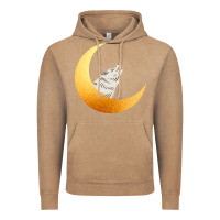 Vintage Coffee Howling Wolf Vintage Hoodie - Bettercallsaul