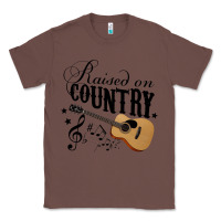 Chestnut Raised On Country Country Life Country Music Lover Classic Tee - tuanDangUi