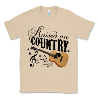 Mushroom Raised On Country Country Life Country Music Lover Classic Tee - tuanDangUi