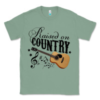 Sage Raised On Country Country Life Country Music Lover Classic Tee - tuanDangUi