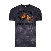 Cloud Black Rise and Shine Mother Cluckers Vintage Tee - Bettercallsaul