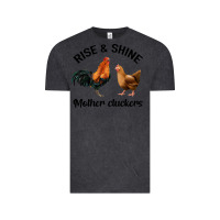 Vintage Black Rise and Shine Mother Cluckers Vintage Tee - Bettercallsaul