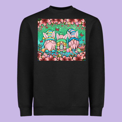Easter Gnomes Heavyweight Sweatshirt Designed By Oliviacreatesart
