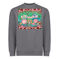 Storm Easter gnomes Heavyweight Sweatshirt - OliviaCreatesArt