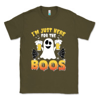 Army Green i'm just here for the boos halloween costume gift Classic Tee - tuanDangUi