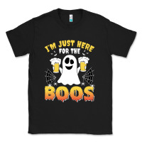 Black i'm just here for the boos halloween costume gift Classic Tee - tuanDangUi