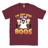 Burgundy i'm just here for the boos halloween costume gift Classic Tee - tuanDangUi