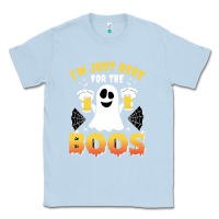 Dusty Blue i'm just here for the boos halloween costume gift Classic Tee - tuanDangUi