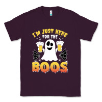 Plum i'm just here for the boos halloween costume gift Classic Tee - tuanDangUi