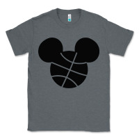 Charcoal Heather basketball soft cotton Classic Tee - tuanDangUi