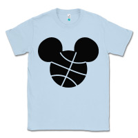 Dusty Blue basketball soft cotton Classic Tee - tuanDangUi