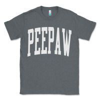 Charcoal Heather peepaw grandpa new grandfather fathers Classic Tee - tuanDangUi