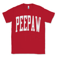 Red peepaw grandpa new grandfather fathers Classic Tee - tuanDangUi
