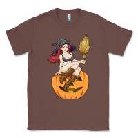 Chestnut sexy witch halloween costume blackcraft pumpkin wi Classic Tee - tuanDangUi
