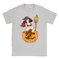 Moon Dust sexy witch halloween costume blackcraft pumpkin wi Classic Tee - tuanDangUi