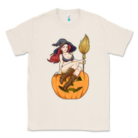 Natural sexy witch halloween costume blackcraft pumpkin wi Classic Tee - tuanDangUi