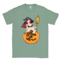 Sage sexy witch halloween costume blackcraft pumpkin wi Classic Tee - tuanDangUi
