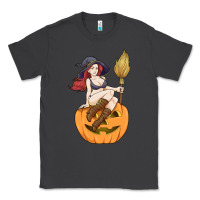 Smoke sexy witch halloween costume blackcraft pumpkin wi Classic Tee - tuanDangUi