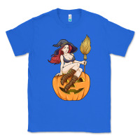 True Royal sexy witch halloween costume blackcraft pumpkin wi Classic Tee - tuanDangUi