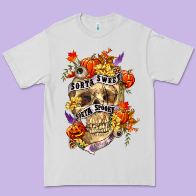 Sorta Sweet Sorta Spooky Premium Tee Designed By Ranaportraitstore