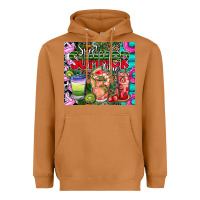 Meerkat summer time Heavyweight Hoodie - CowhideDigitalArt
