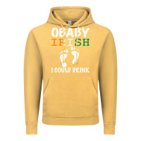 Vintage Mustard O' Baby Irish I Could Drink Vintage Hoodie - Bettercallsaul
